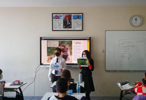 Öğrencilerimiz Bilim ve Teknoloji Haftasında Bilim İnsanları Oldular