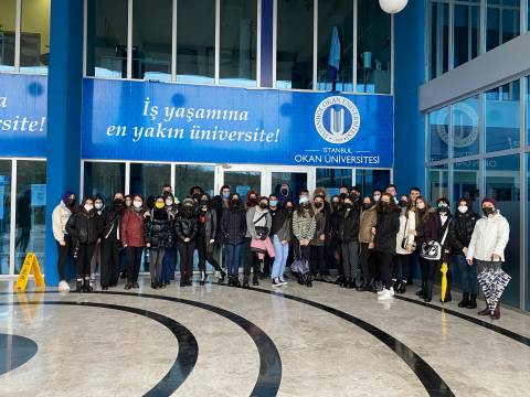 Öğrencilerimiz Bir Gün Okan'lı Olmak Etkinliğinde  Üniversite Ortamını Deneyimlediler 