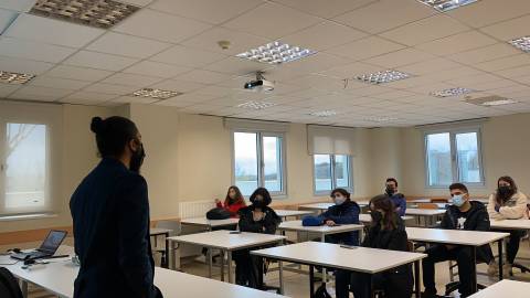 Öğrencilerimiz Bir Gün Okan'lı Olmak Etkinliğinde Üniversite Ortamını Deneyimlediler
