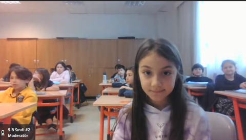 Öğrencilerimiz Online Söyleşilerde Kitapların Dünyasını Keşfettiler