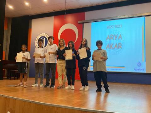 Öğrencilerimiz CAMBRIDGE Esol Sınavı Sertifikalarını Aldılar