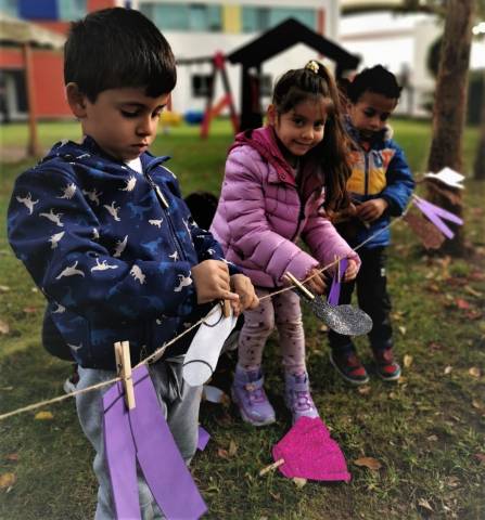 Öğrencilerimiz  Kampüsümüzde Okul Dışarıda Günü Etkinliğine Katıldılar 