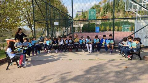 Öğrencilerimiz Kampüsümüzde Okul Dışarıda Günü Etkinliğine Katıldılar
