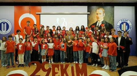 ÖĞRENCİLERİMİZ CUMHURİYET'İN 100. YILI COŞKUSUNU SONER ARICA İLE YAŞADI