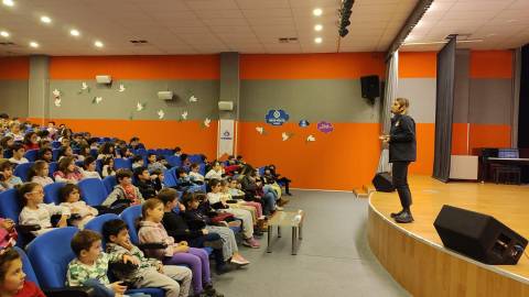 “Spor Kültürü ve Olimpik Eğitim Projesi” Sunumu ile Olimpiyat Tarihini Öğrendik