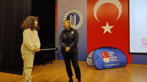“Spor Kültürü ve Olimpik Eğitim Projesi” Sunumu ile Olimpiyat Tarihini Öğrendik
