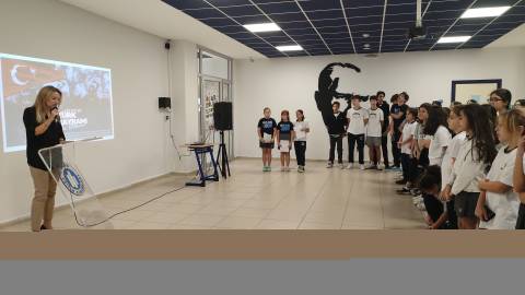 26 Eylül Türk Dil Bayramını Okulumuzda Coşkuyla Kutladık  
