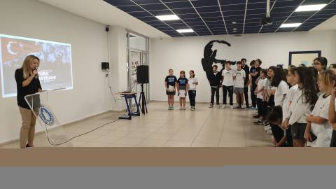26 Eylül Türk Dil Bayramını Okulumuzda Coşkuyla Kutladık