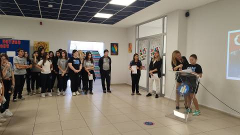 26 Eylül Türk Dil Bayramını Okulumuzda Coşkuyla Kutladık