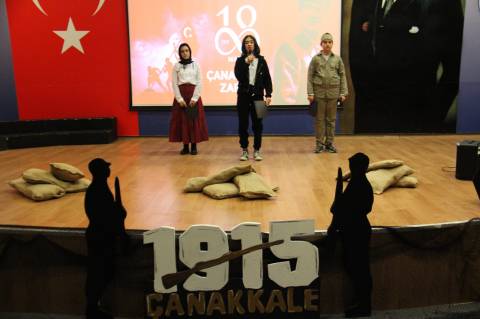 Çanakkale Zaferinin 108. Yıldönümünde Atamızı Ve Şehitlerimizi Minnet ve Saygıyla Andık