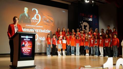 Cumhuriyetimizin 100. Yılını Görkemli Bir Törenle Kutladık
