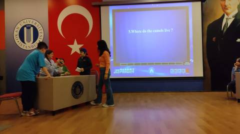 Eğlenceli QuIz Show Etkinliğimiz 