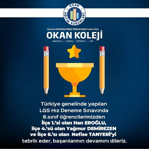 Kampüsümüzden Mart Başarı Haberleri