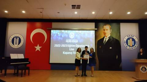 ÖĞRENCİLERİMİZİN KARNE SEVİNCİNİ PAYLAŞTIK