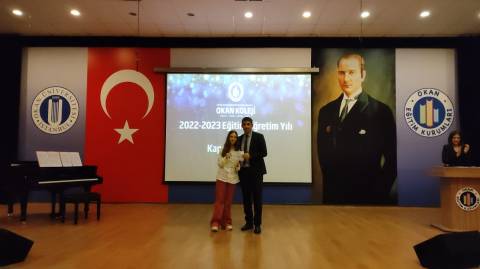 ÖĞRENCİLERİMİZİN KARNE SEVİNCİNİ PAYLAŞTIK