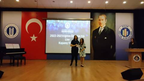 ÖĞRENCİLERİMİZİN KARNE SEVİNCİNİ PAYLAŞTIK