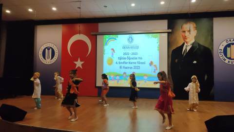 ÖĞRENCİLERİMİZİN KARNE SEVİNCİNİ PAYLAŞTIK