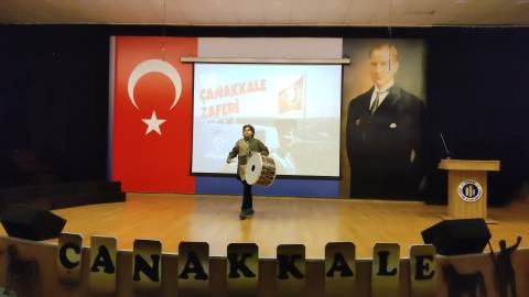  Çanakkale Zaferi'nin 109. Yıldönümünde, Gazi Mustafa Kemal Atatürk'ü, Şehitlerimizi Andık 