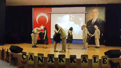  Çanakkale Zaferi'nin 109. Yıldönümünde, Gazi Mustafa Kemal Atatürk'ü, Şehitlerimizi Andık 