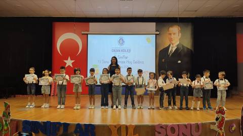 1. Sınıf Öğrencilerimizin Yıl Sonu Gösterisinde Öğrencilerimizle Gurur Duyduk