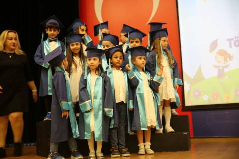 Anaokulundan İlkokula Geçiş Töreninde Öğrencilerimizde Gurur Duyduk