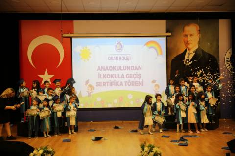 Anaokulundan İlkokula Geçiş Töreninde Öğrencilerimizde Gurur Duyduk