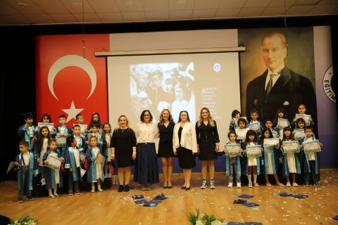Anaokulundan İlkokula Geçiş Töreninde Öğrencilerimizde Gurur Duyduk