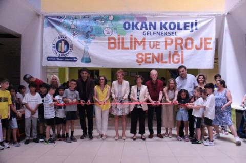 Okan Koleji Geleneksel Bilim ve Proje şenliğinde Laboratuvara Dönüştü