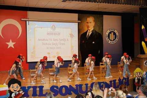 Anaokulu Öğrencilerimiz İlkokula Geçiş Törenimizde Yetenekleri ile Sahnedeydi
