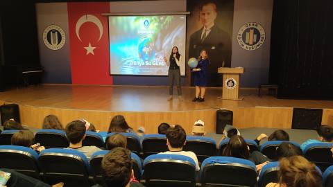 Dünya Su Gününde Suyun Kullanımı İle Farkındalık Kazandık