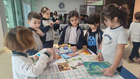 Kitap Takas Etkinliği ile  Okuma Alışkanlığımızı Geliştirdik 