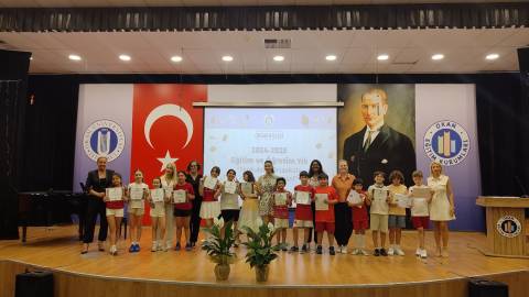 Öğrencilerimizin Karne Mutluluğunu Paylaştık