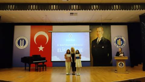 Öğrencilerimizin Karne Mutluluğunu Paylaştık