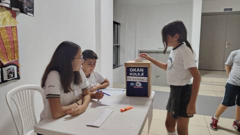 Okulumuzda Demokrasi Heyecanını Yaşadık 