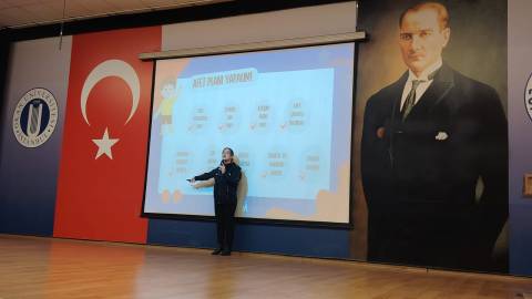  AKOM’dan Öğrencilerimize Afet Bilinci Semineri 