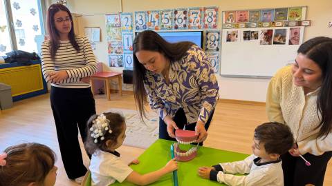Anaokulu Öğrencilerimiz Hijyenin Gücünü Keşfetti 