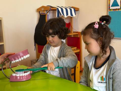 Anaokulu Öğrencilerimiz Hijyenin Gücünü Keşfetti 