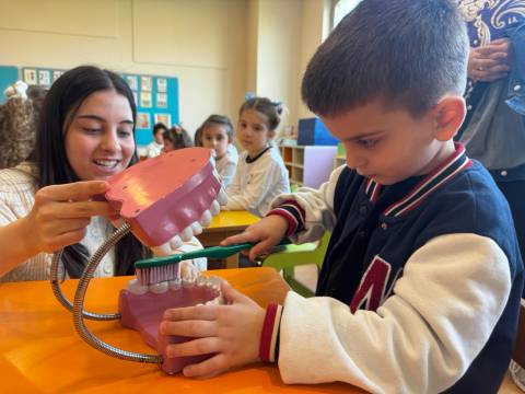 Anaokulu Öğrencilerimiz Hijyenin Gücünü Keşfetti 
