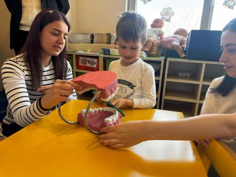 Anaokulu Öğrencilerimiz Hijyenin Gücünü Keşfetti 
