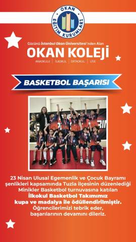 Basketbolda Başarı Gösteren Öğrencilerimizle Gurur Duyuyoruz 